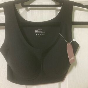 Cosmolle Black Seamless Bra